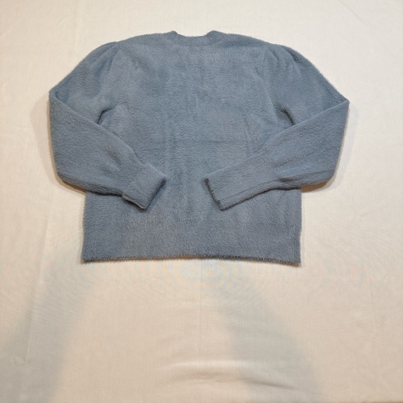 Joie Soft Blue Button-Up Cardigan - Picture 6 of 9